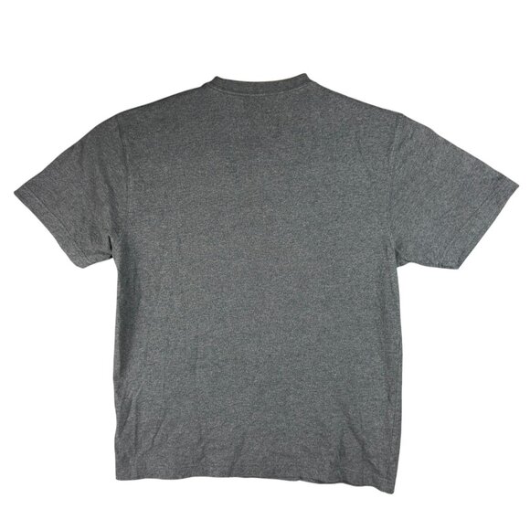 L.L. Bean Tee Men's M Gray Traditional Fit Front Pocket Cotton Short Sleeve. - Picture 2 of 6